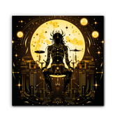 Musical Mirage Abstract Music Notes Art